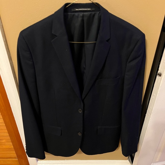 H&M Suits & Blazers Hm Slim Fit Suit In Navy Poshmark